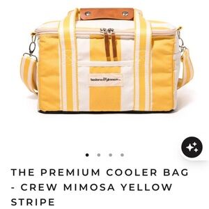 Business & Pleasure Co. Mimosa Stripe Cooler Bag